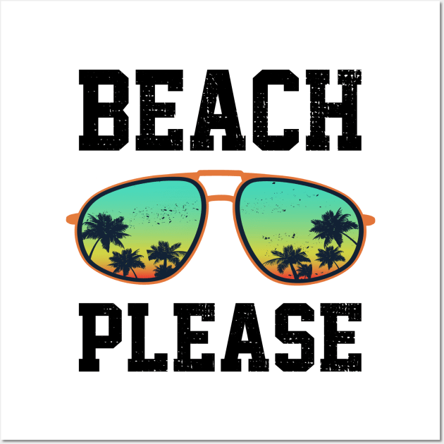 Beach Please Wall Art by KsuAnn